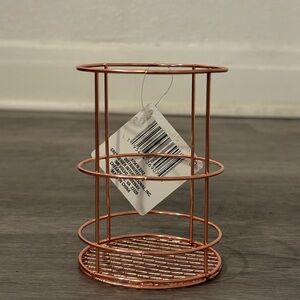 Stylish Rose Gold Office Accessory – Pen & Pencil Holder”